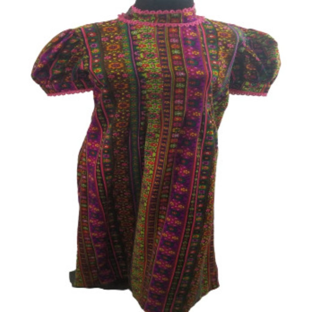 VIntage Maxi Floral Dress